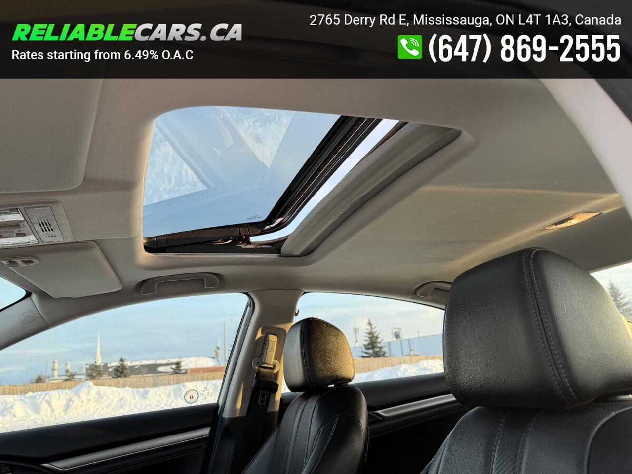 2017 Honda Civic TOURING | No-Accident | Safety Included | Leather Photo