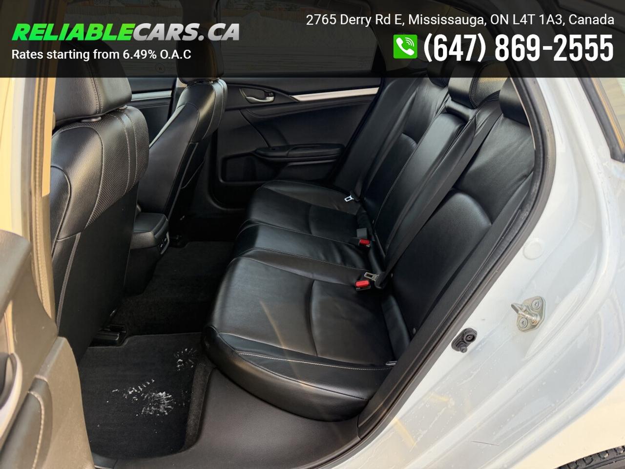 2017 Honda Civic TOURING | No-Accident | Safety Included | Leather Photo