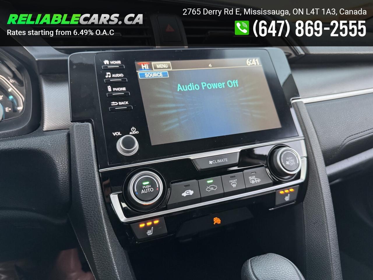 2019 Honda Civic LX | No-Accident | Safety Included | Honda Sensing Photo