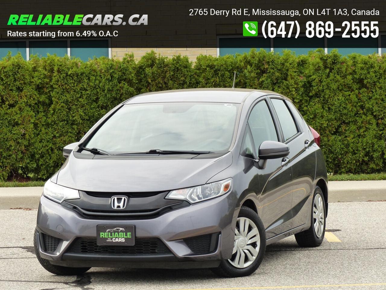 2015 Honda Fit LX | No-Accident | Safety Included | Back-Cam Photo0