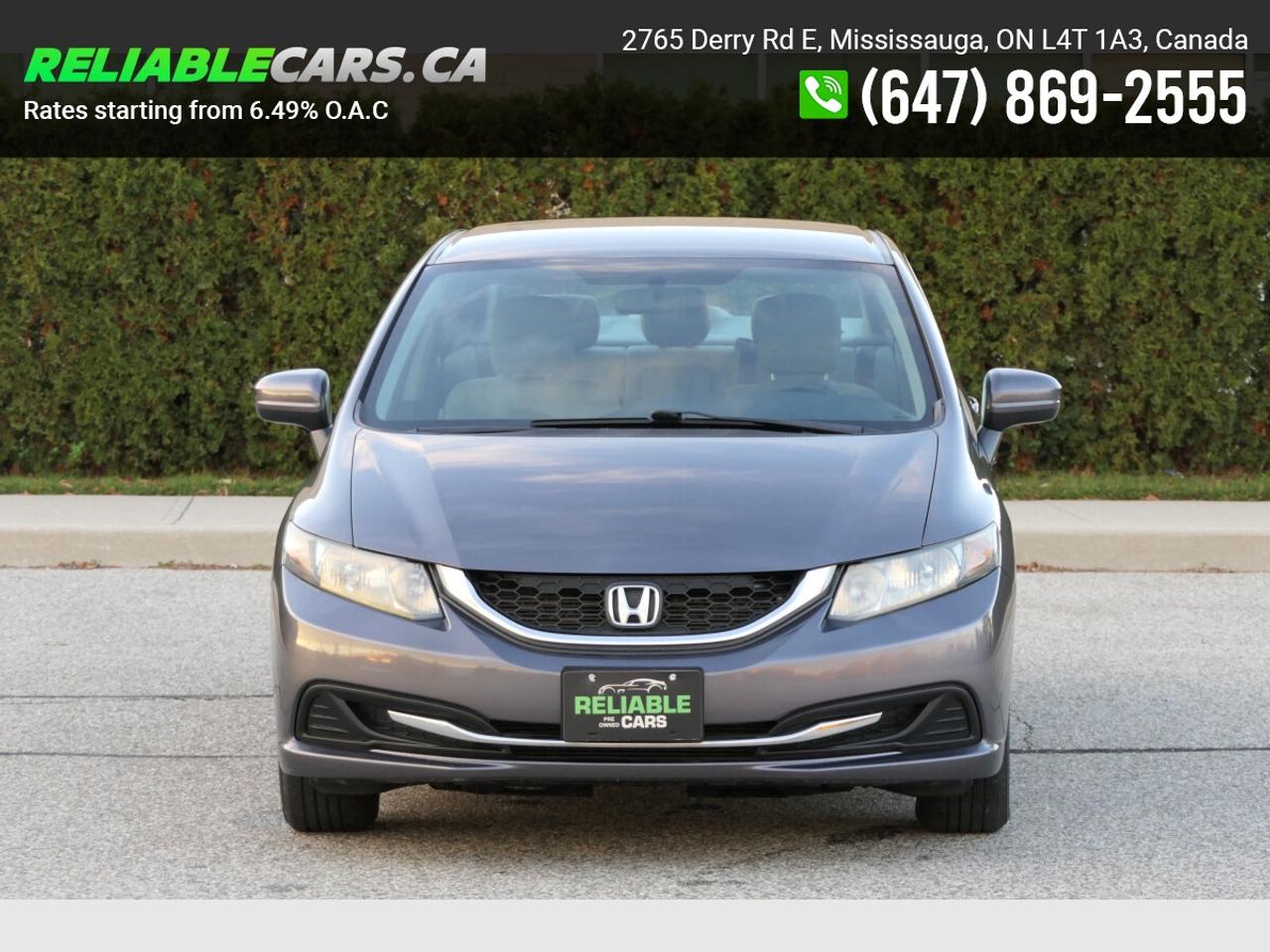2015 Honda Civic LX | No-Accident | Safety Included | Back-Cam Photo