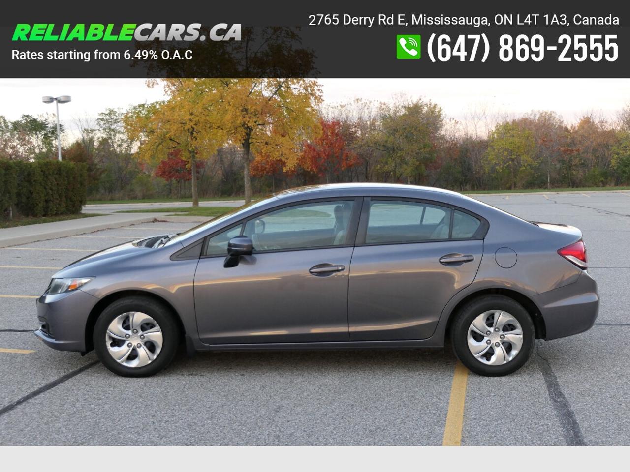 2015 Honda Civic LX | No-Accident | Safety Included | Back-Cam Photo