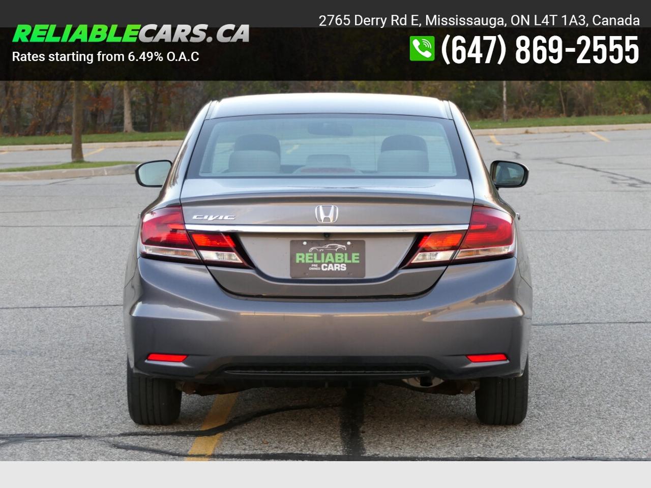 2015 Honda Civic LX | No-Accident | Safety Included | Back-Cam Photo