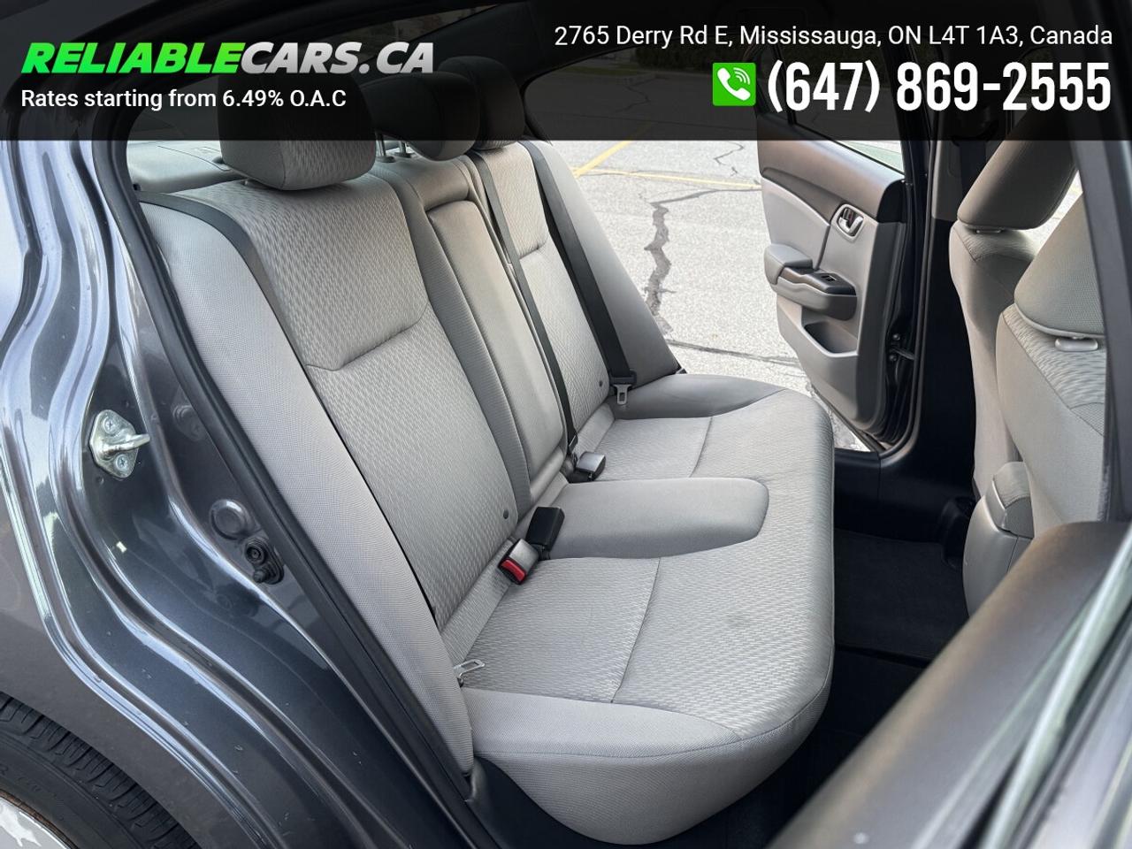 2015 Honda Civic LX | No-Accident | Safety Included | Back-Cam Photo