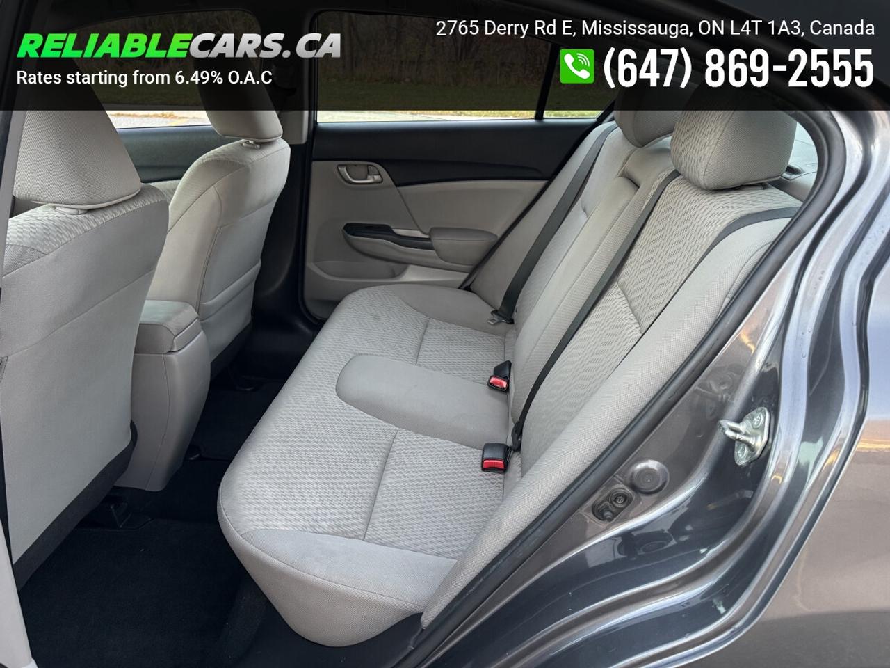 2015 Honda Civic LX | No-Accident | Safety Included | Back-Cam Photo