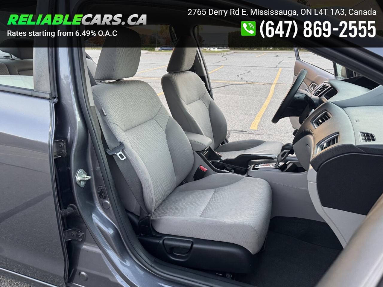 2015 Honda Civic LX | No-Accident | Safety Included | Back-Cam Photo