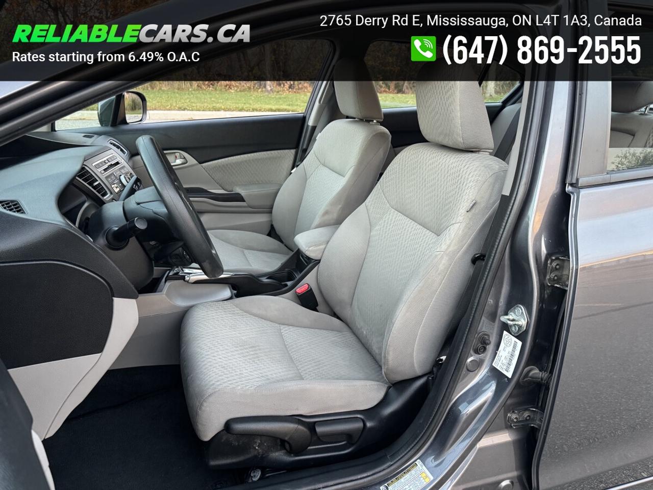 2015 Honda Civic LX | No-Accident | Safety Included | Back-Cam Photo