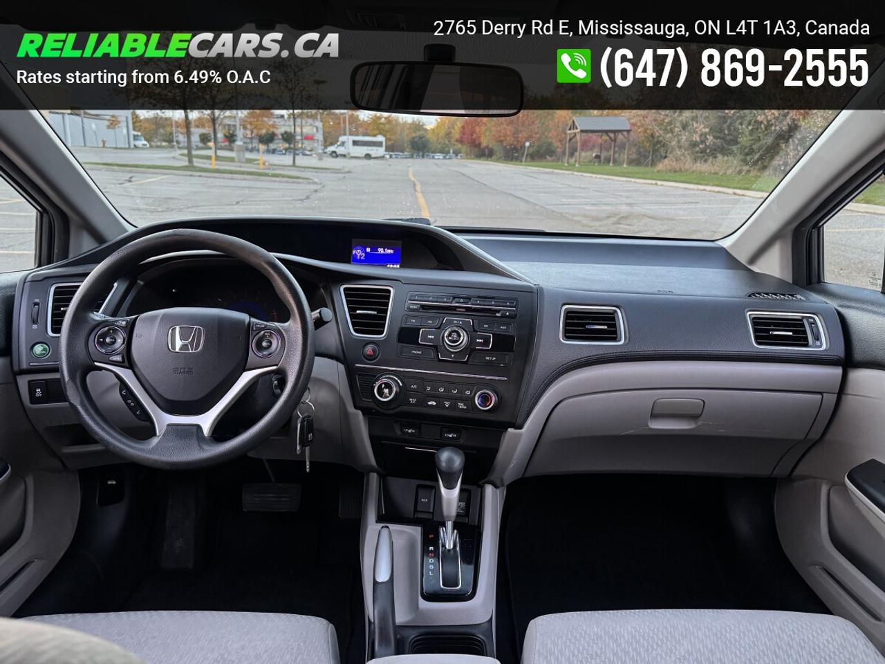 2015 Honda Civic LX | No-Accident | Safety Included | Back-Cam Photo