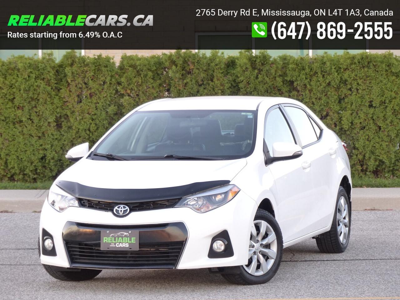 2016 Toyota Corolla S | No-Accident | Safety Included | Leather Photo0