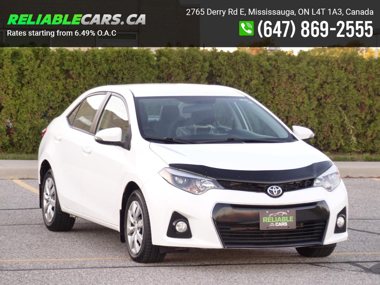 2016 Toyota Corolla S | No-Accident | Safety Included | Leather Photo