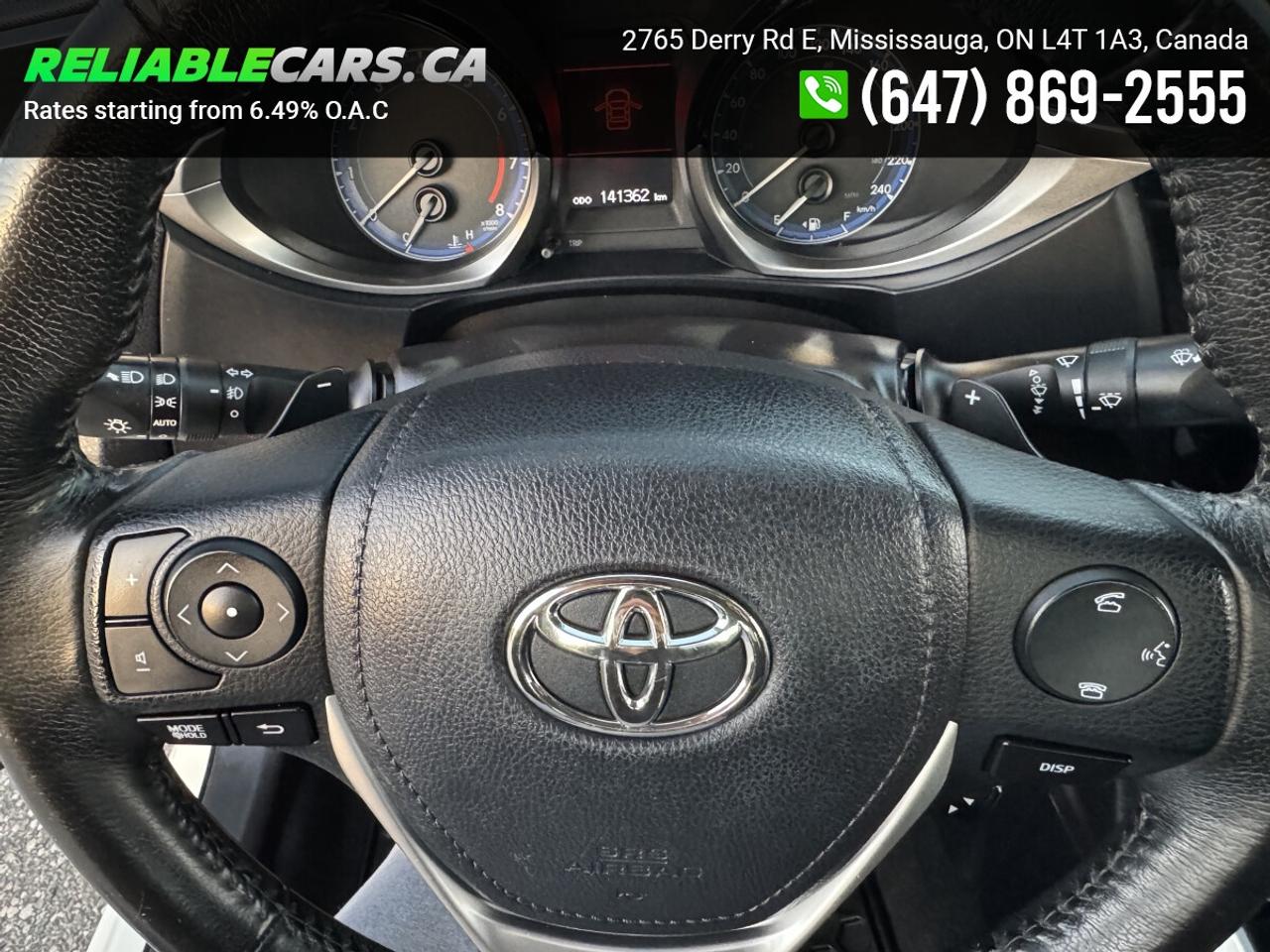2016 Toyota Corolla S | No-Accident | Safety Included | Leather Photo