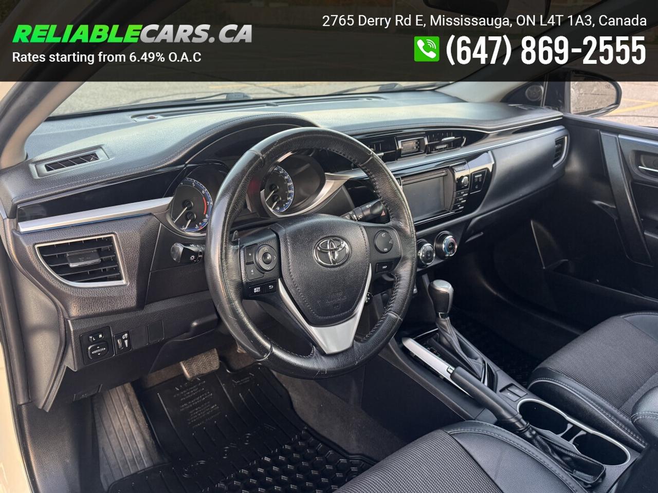 2016 Toyota Corolla S | No-Accident | Safety Included | Leather Photo