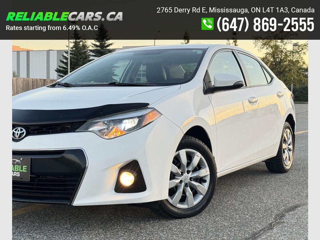 2016 Toyota Corolla S | No-Accident | Safety Included | Leather Photo