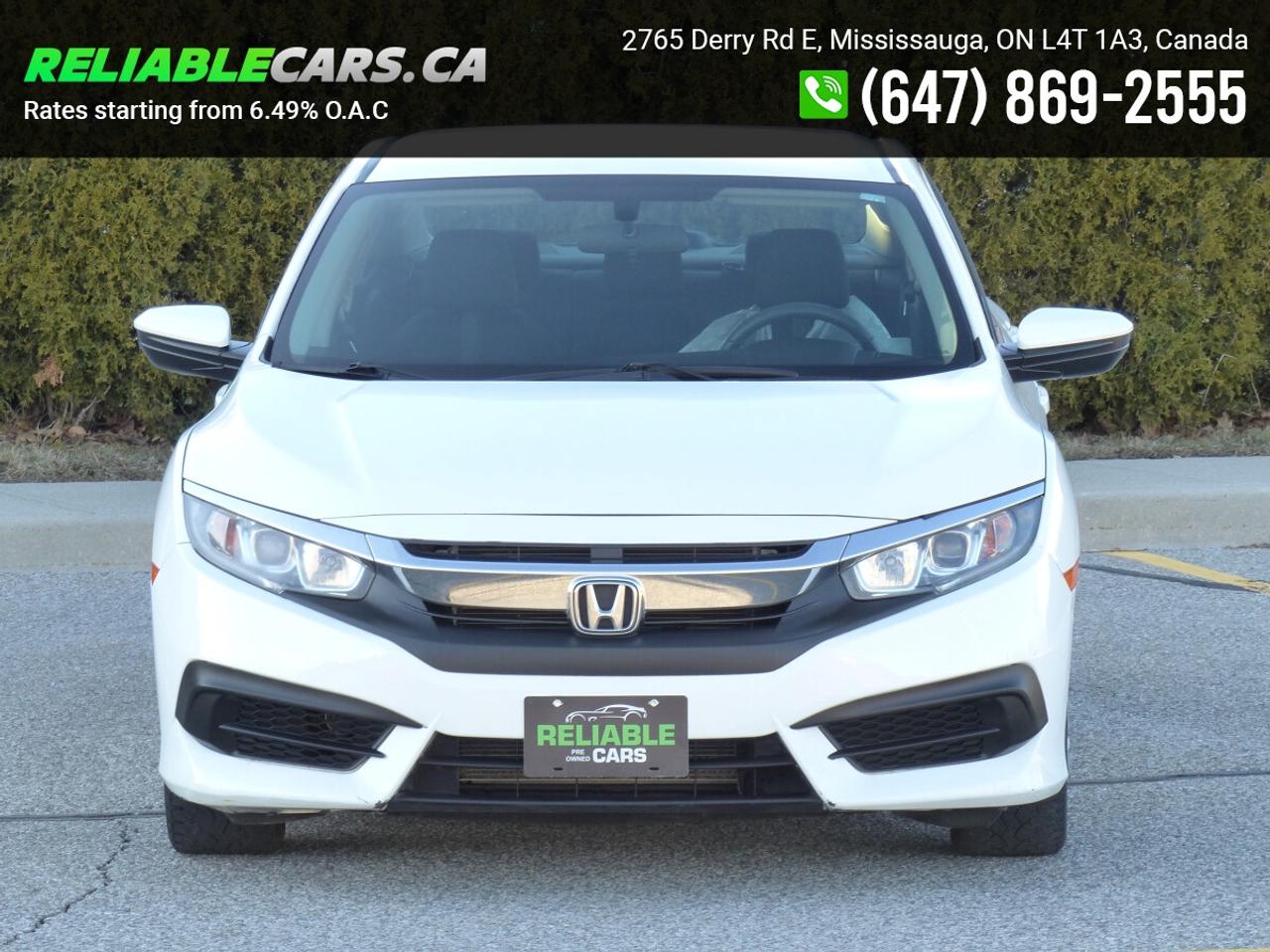 2016 Honda Civic LX | No-Accident | CarPlay | HeatedSeats Photo2
