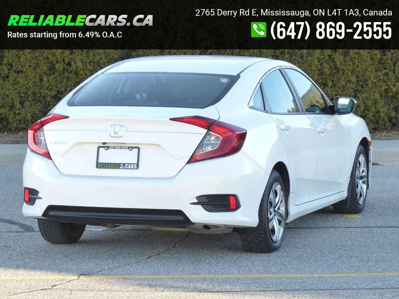 2016 Honda Civic LX | No-Accident | CarPlay | HeatedSeats Photo