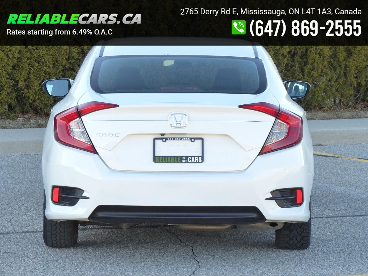 2016 Honda Civic LX | No-Accident | CarPlay | HeatedSeats Photo