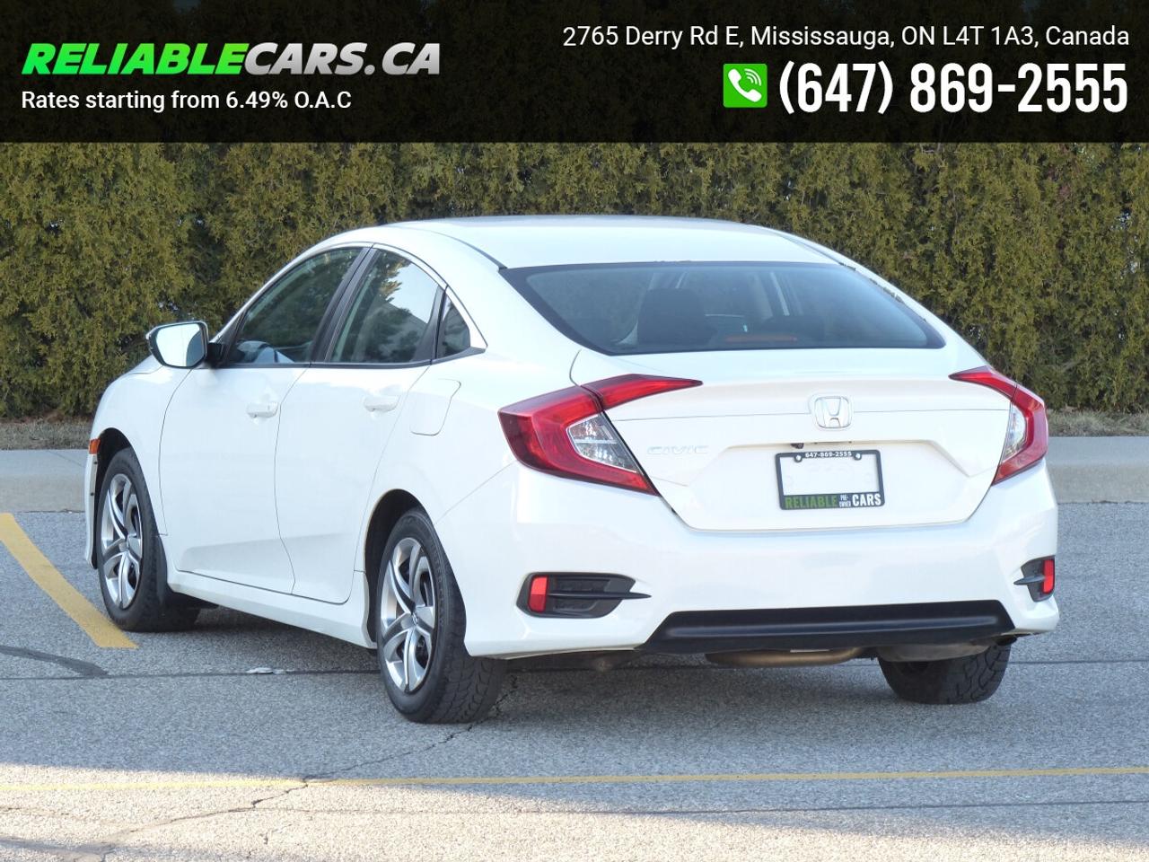 2016 Honda Civic LX | No-Accident | CarPlay | HeatedSeats Photo