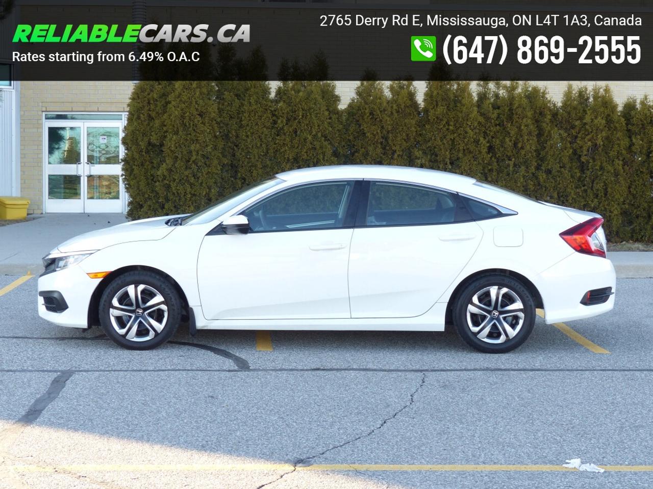 2016 Honda Civic LX | No-Accident | CarPlay | HeatedSeats Photo