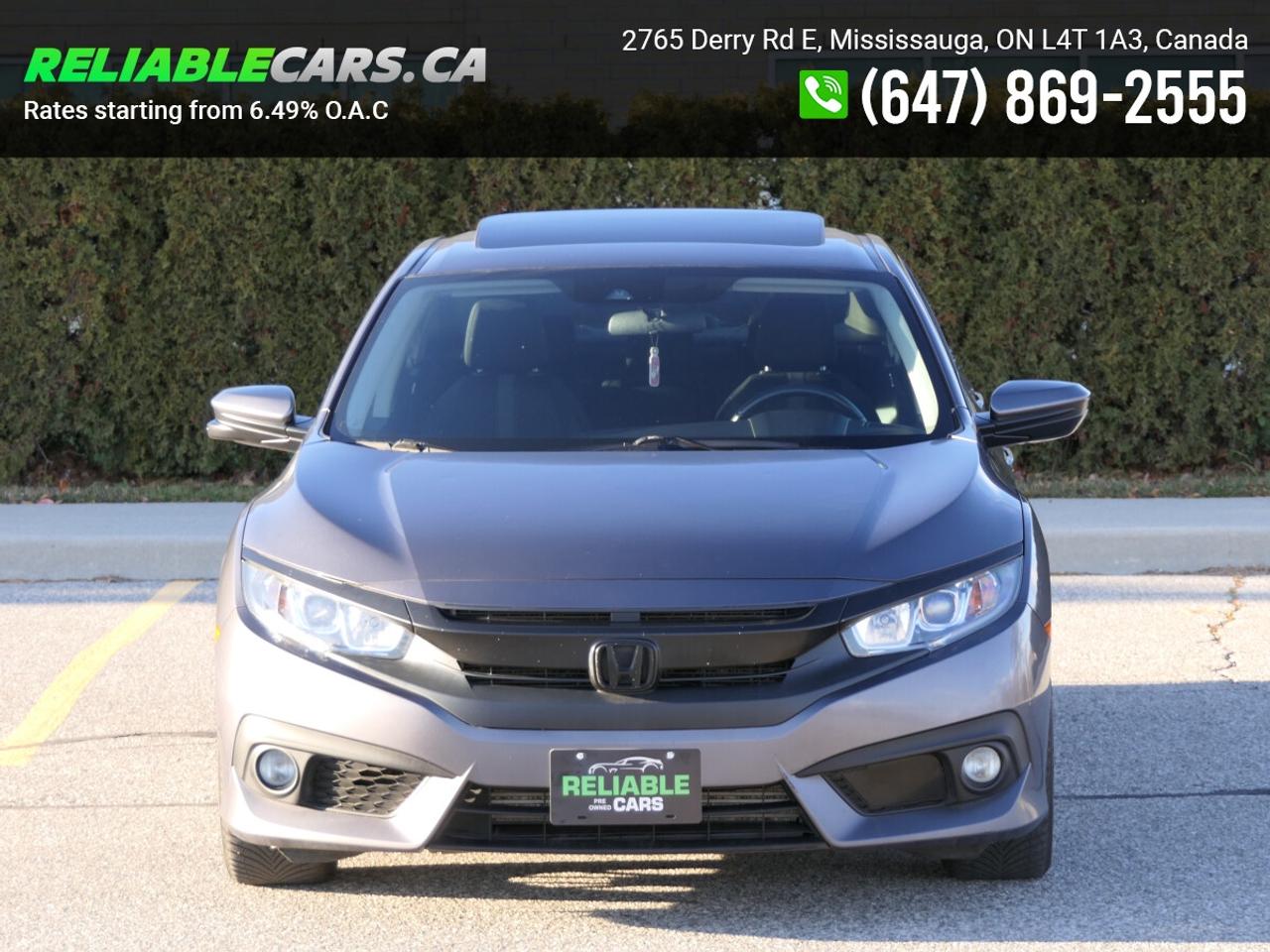 2016 Honda Civic EX-T | No-Accident | Safety Included | Sunroof Photo