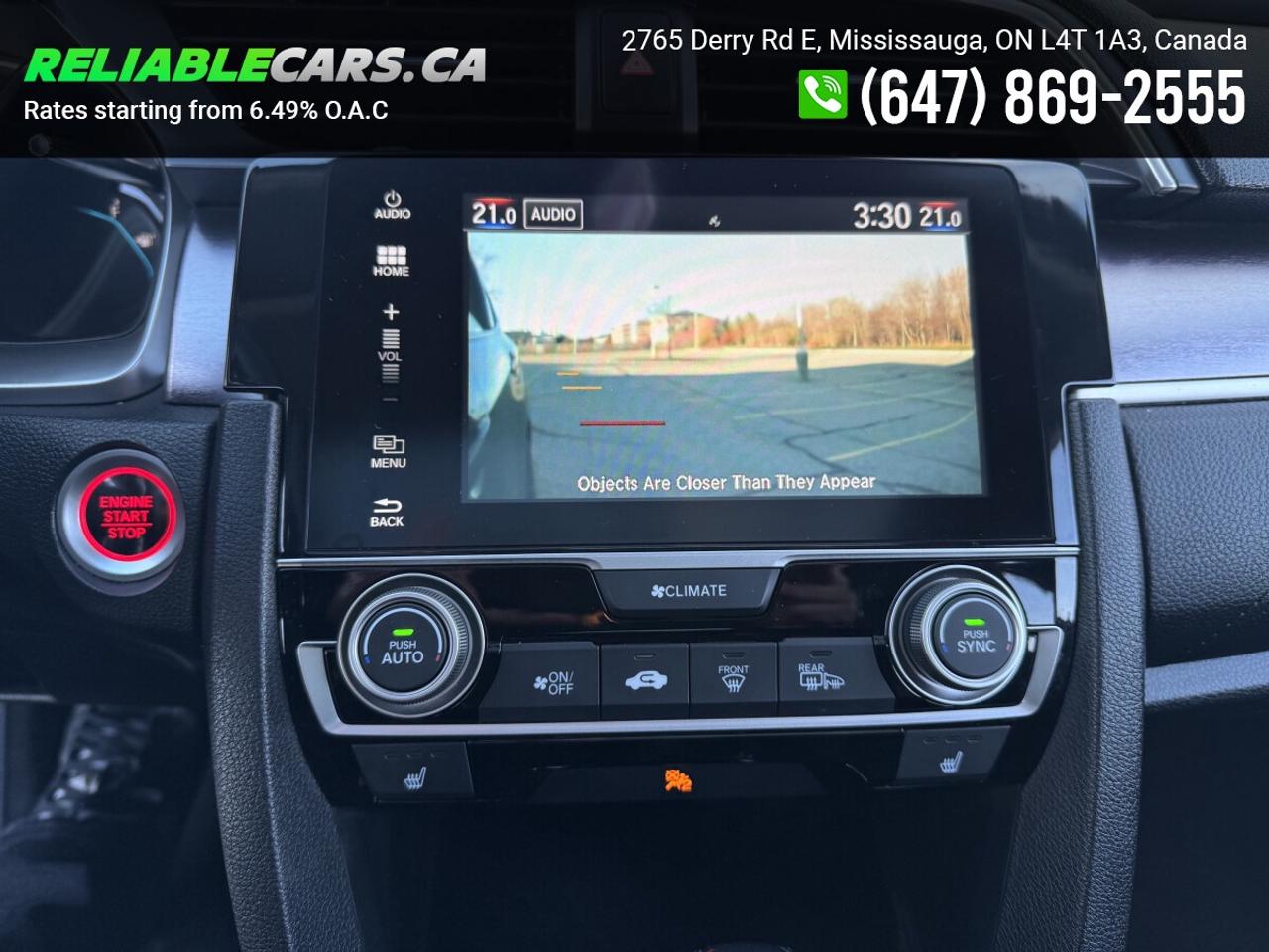 2016 Honda Civic EX-T | No-Accident | Safety Included | Sunroof Photo