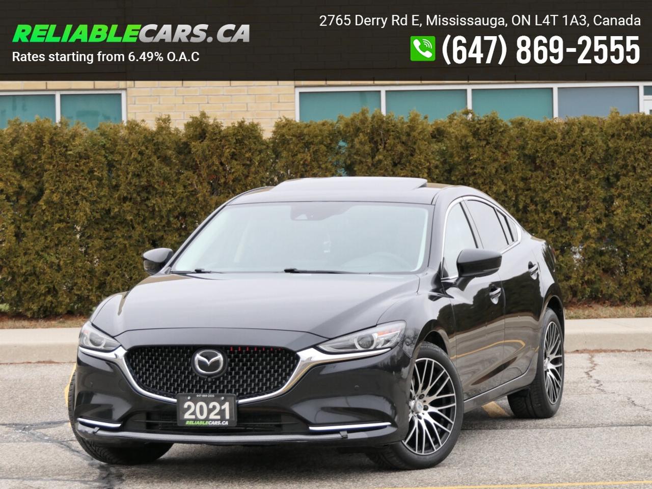 2021 Mazda MAZDA6 KURO | No-Accident | Safety Included | Red Leather Photo0