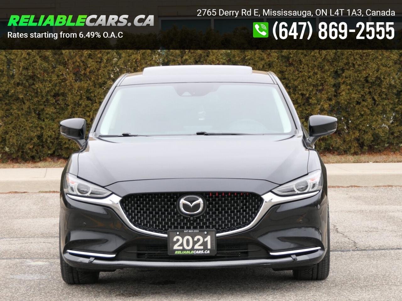 2021 Mazda MAZDA6 KURO | No-Accident | Safety Included | Red Leather Photo4