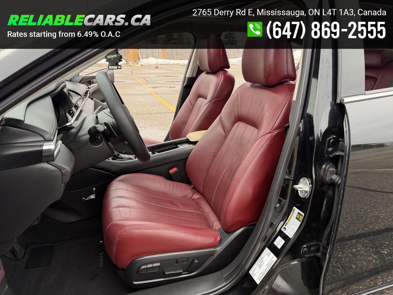 2021 Mazda MAZDA6 KURO | No-Accident | Safety Included | Red Leather Photo