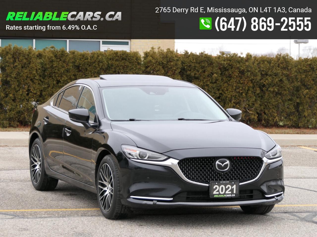 2021 Mazda MAZDA6 KURO | No-Accident | Safety Included | Red Leather Photo