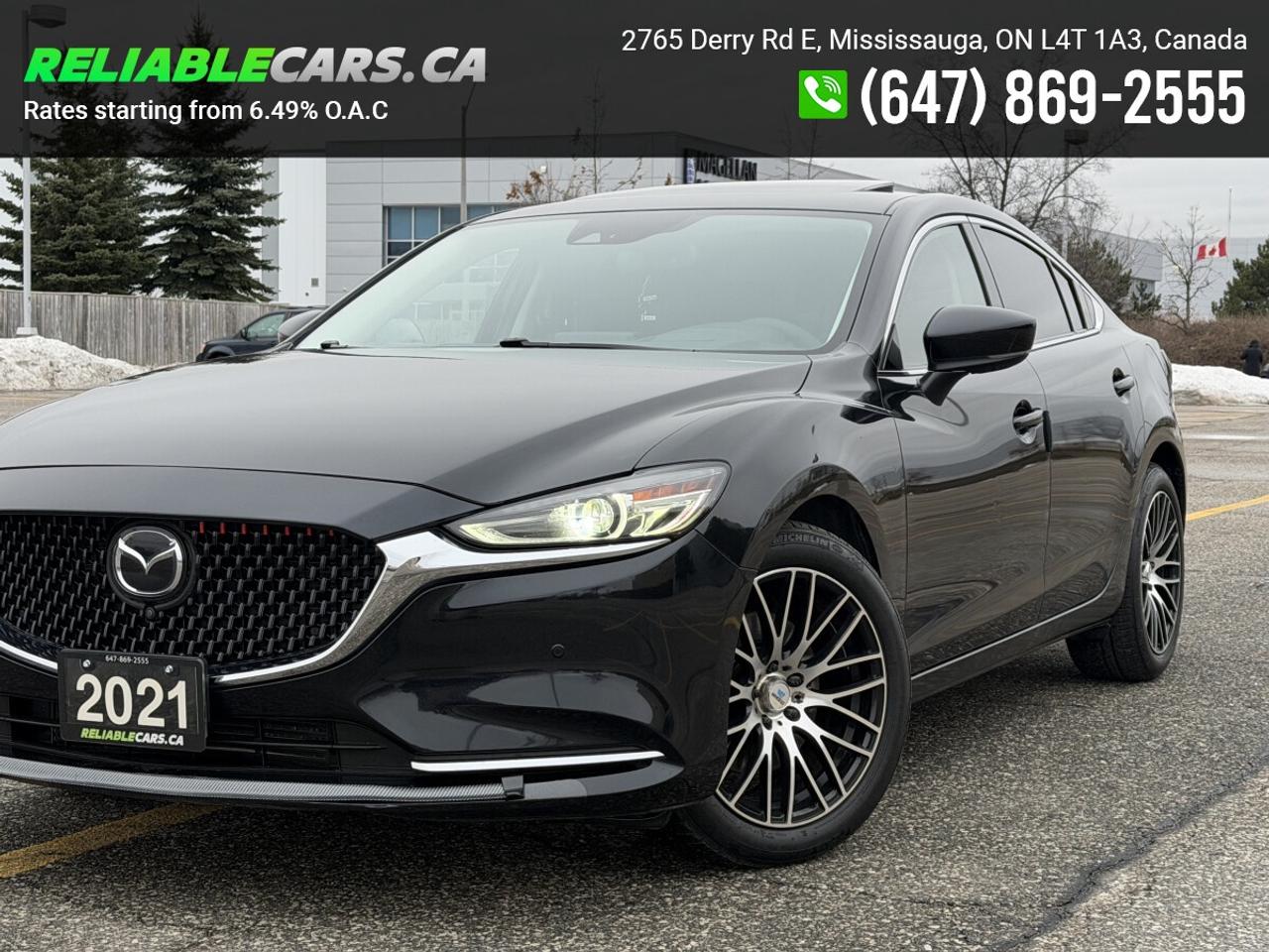 2021 Mazda MAZDA6 KURO | No-Accident | Safety Included | Red Leather Photo