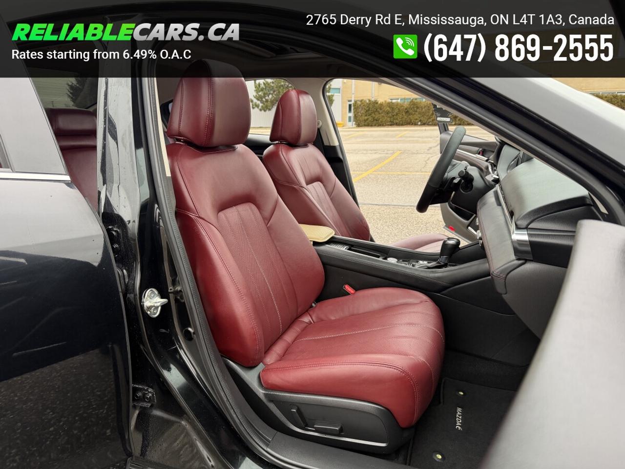 2021 Mazda MAZDA6 KURO | No-Accident | Safety Included | Red Leather Photo