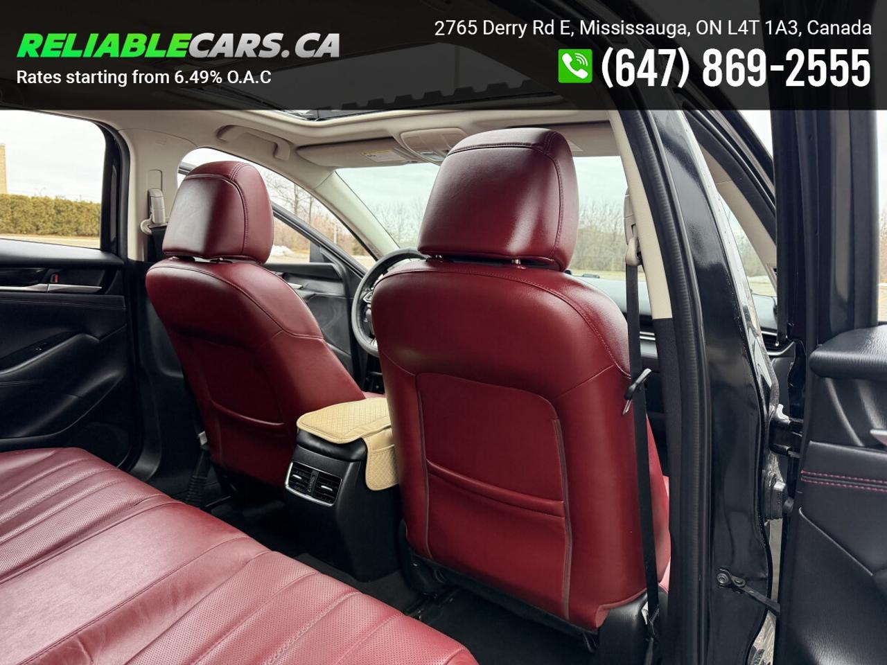 2021 Mazda MAZDA6 KURO | No-Accident | Safety Included | Red Leather Photo