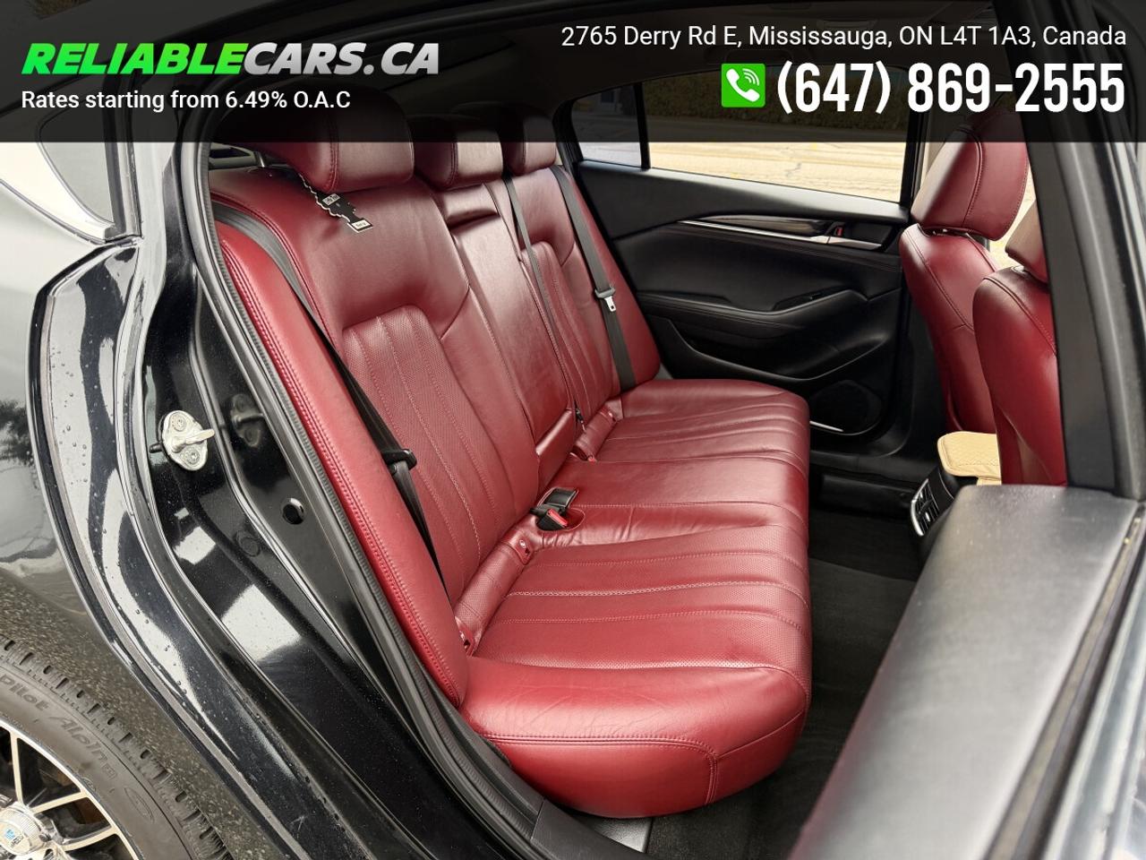 2021 Mazda MAZDA6 KURO | No-Accident | Safety Included | Red Leather Photo