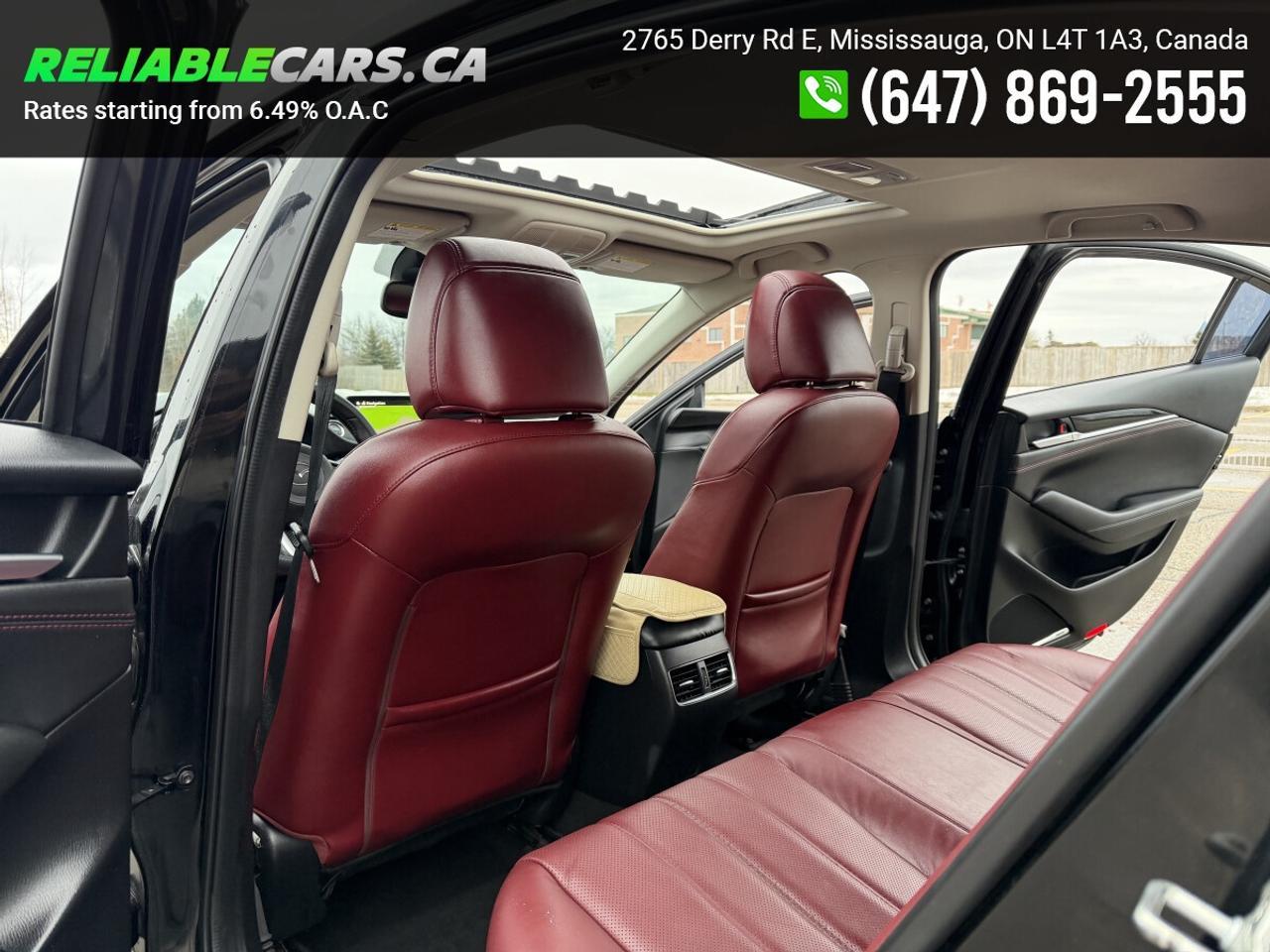 2021 Mazda MAZDA6 KURO | No-Accident | Safety Included | Red Leather Photo