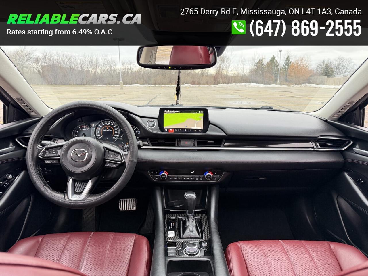 2021 Mazda MAZDA6 KURO | No-Accident | Safety Included | Red Leather Photo