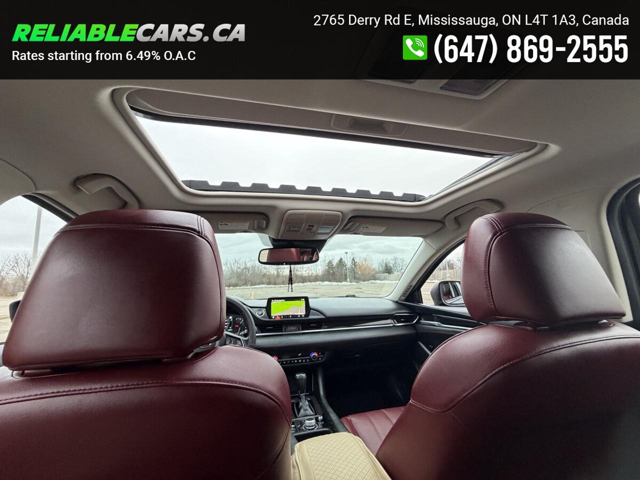 2021 Mazda MAZDA6 KURO | No-Accident | Safety Included | Red Leather Photo