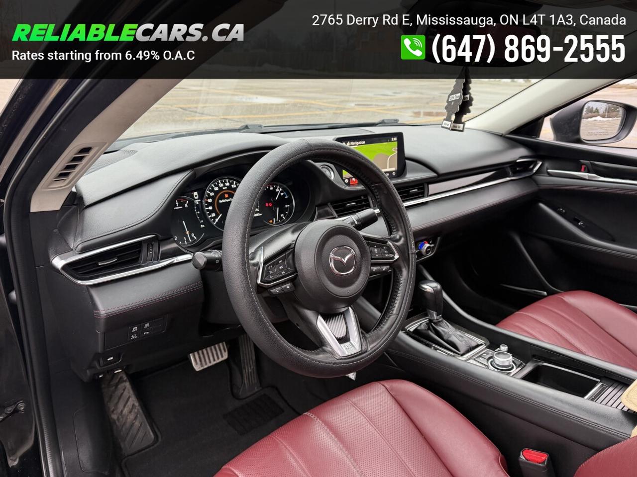 2021 Mazda MAZDA6 KURO | No-Accident | Safety Included | Red Leather Photo