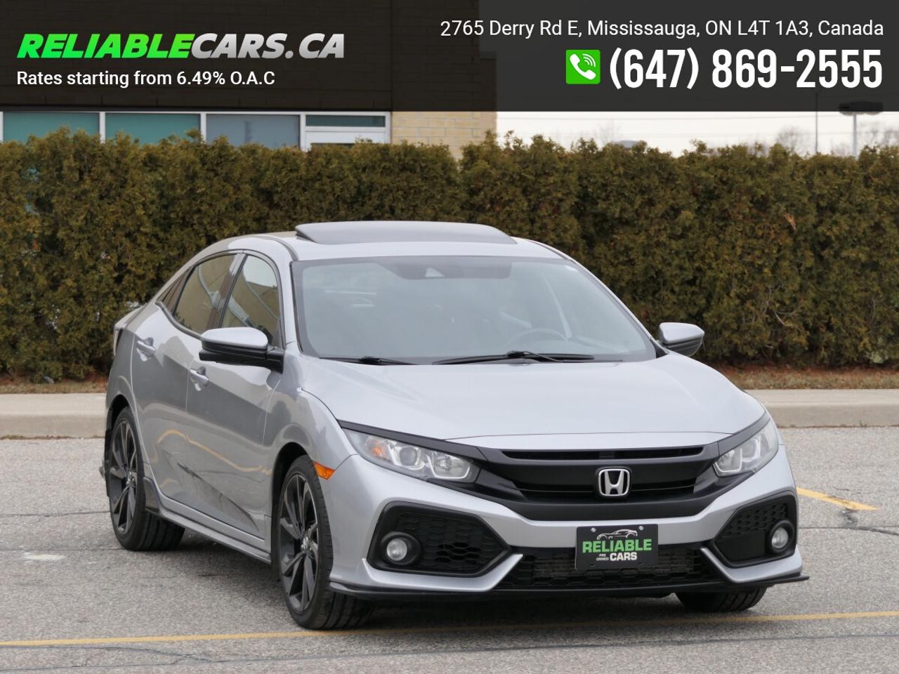 2017 Honda Civic HB | SPORT | No-Accident | Safety Included Photo4
