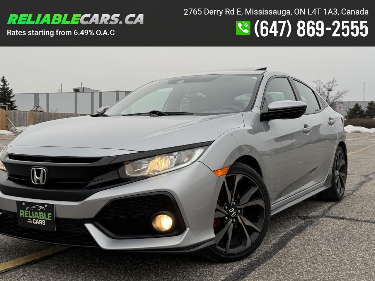 2017 Honda Civic HB | SPORT | No-Accident | Safety Included Photo