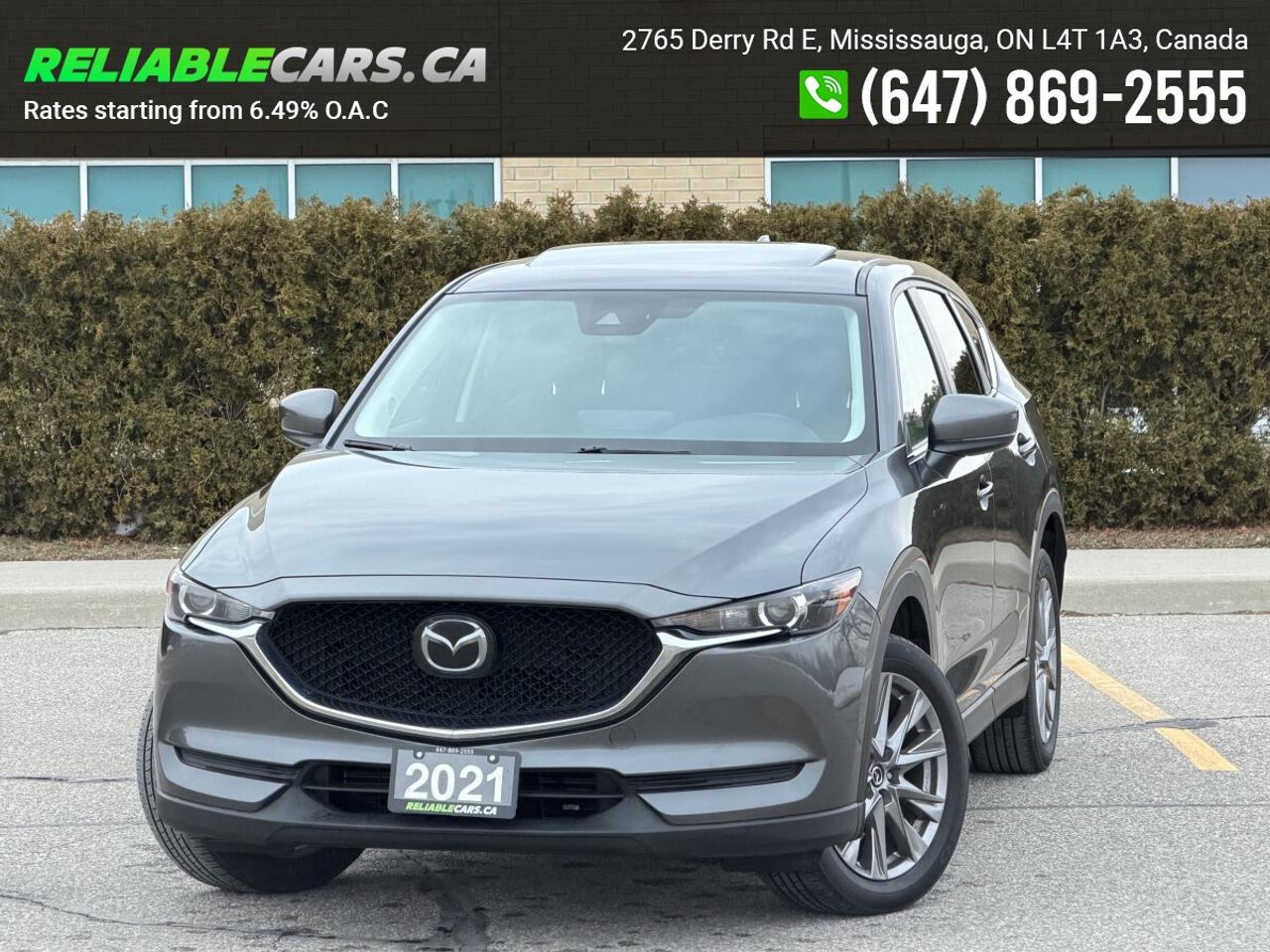 2021 Mazda CX-5 TOURING | AWD | No-Accident | Sunroof | Leather Photo