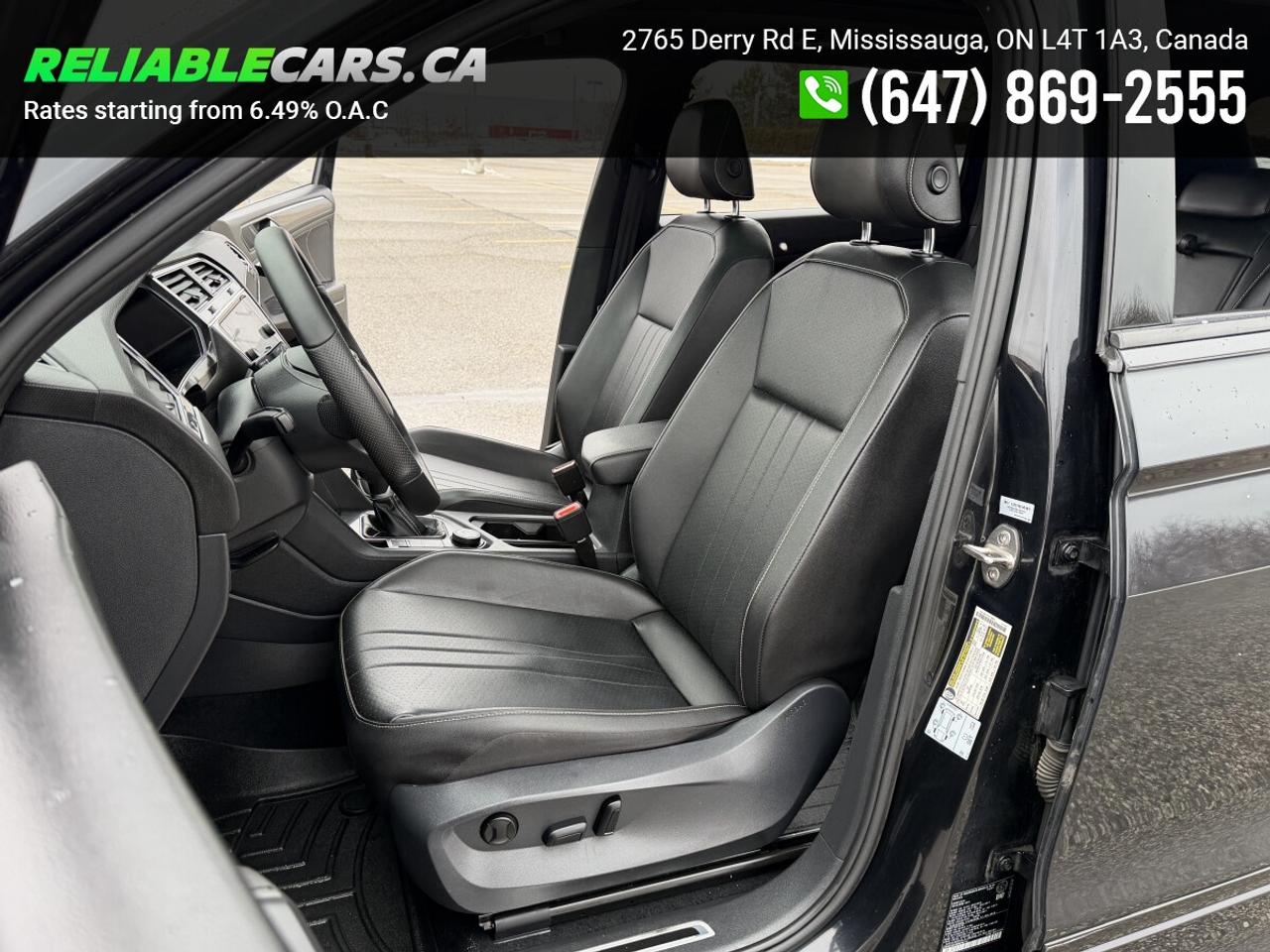 2022 Volkswagen Tiguan Comfortline R-Line Black Edition | Clean Carfax | Photo3