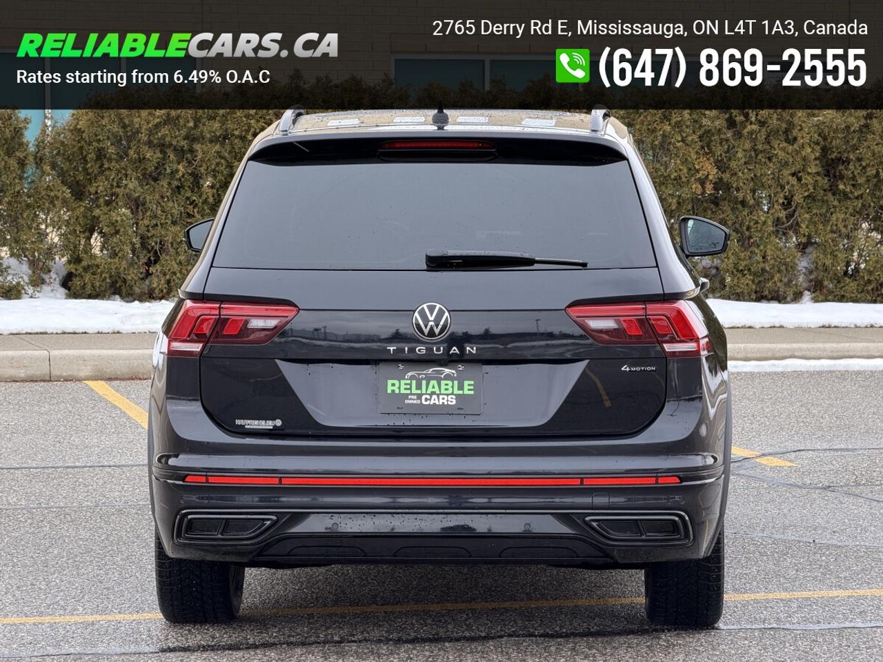 2022 Volkswagen Tiguan Comfortline R-Line Black Edition | Clean Carfax | Photo