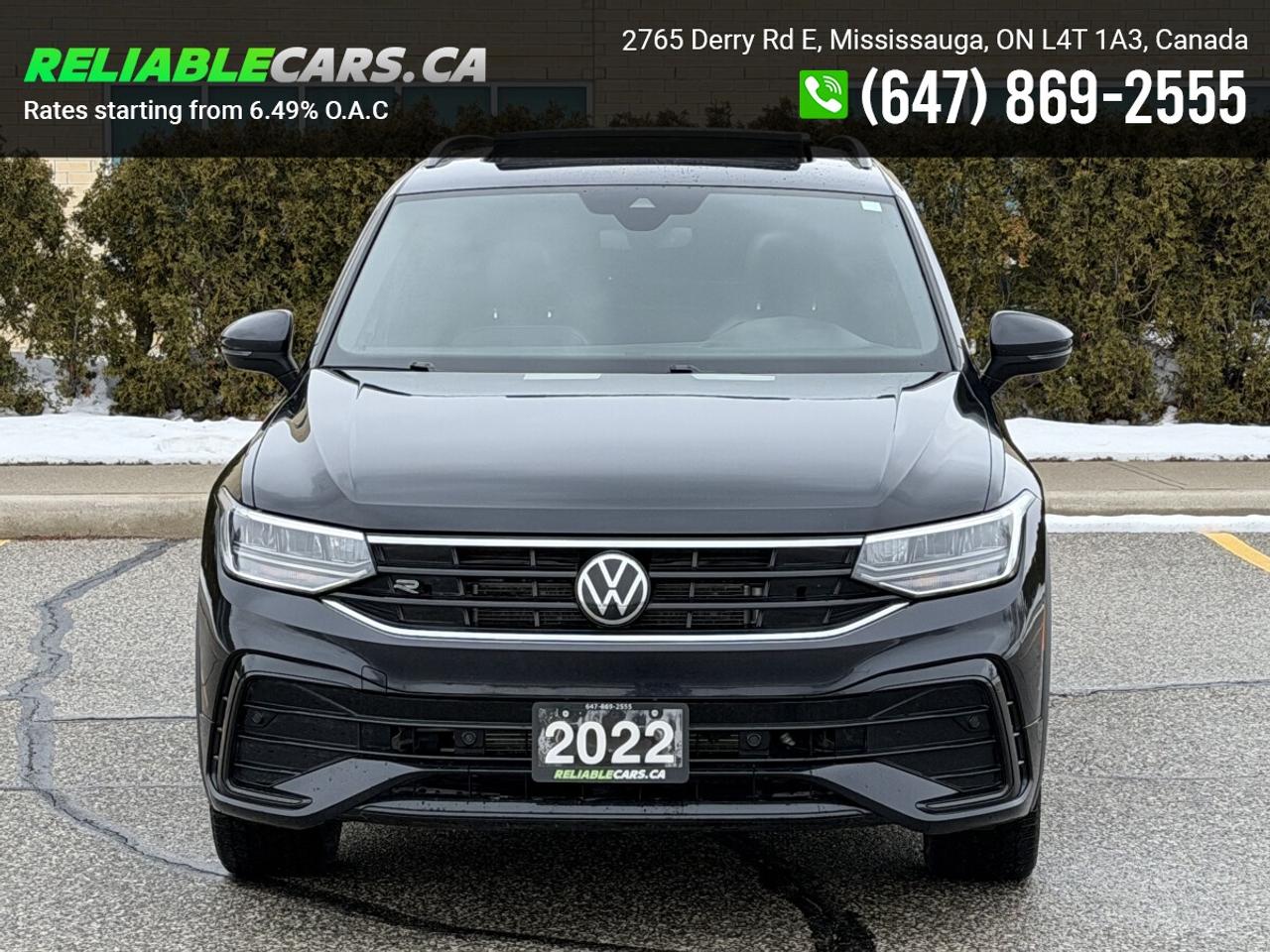 2022 Volkswagen Tiguan Comfortline R-Line Black Edition | Clean Carfax | Photo