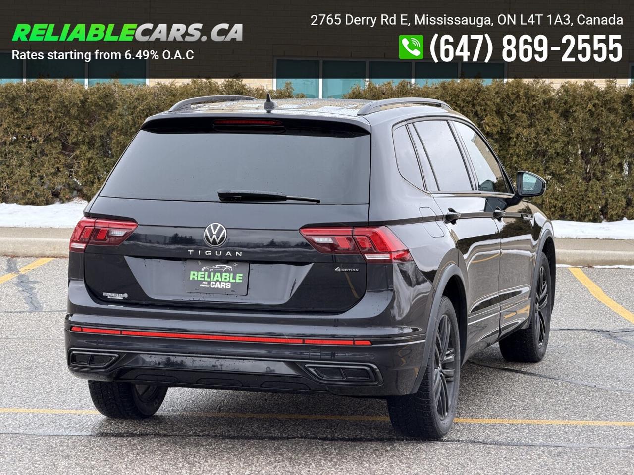 2022 Volkswagen Tiguan Comfortline R-Line Black Edition | Clean Carfax | Photo