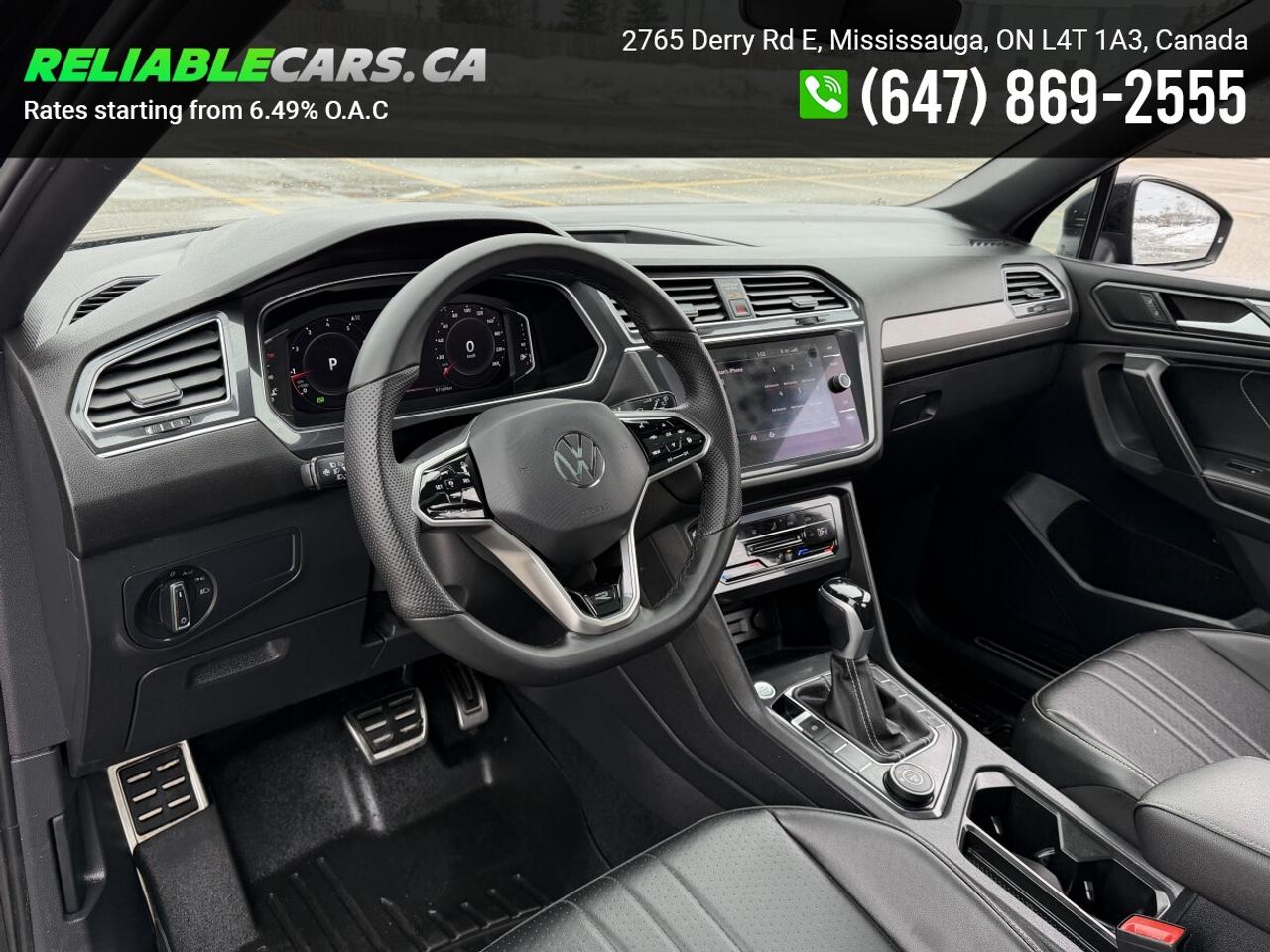 2022 Volkswagen Tiguan Comfortline R-Line Black Edition | Clean Carfax | Photo