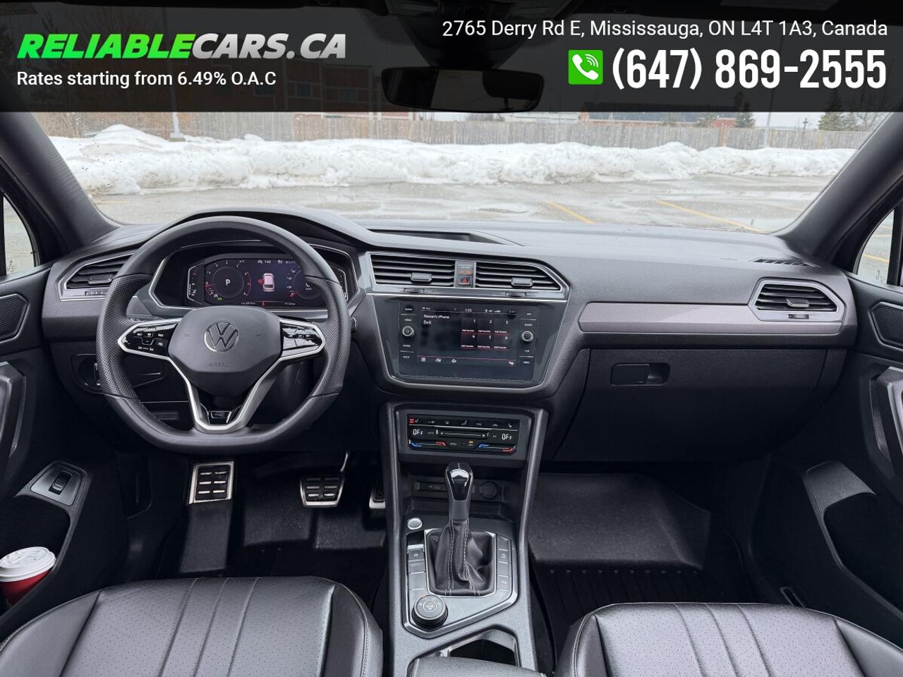 2022 Volkswagen Tiguan Comfortline R-Line Black Edition | Clean Carfax | Photo