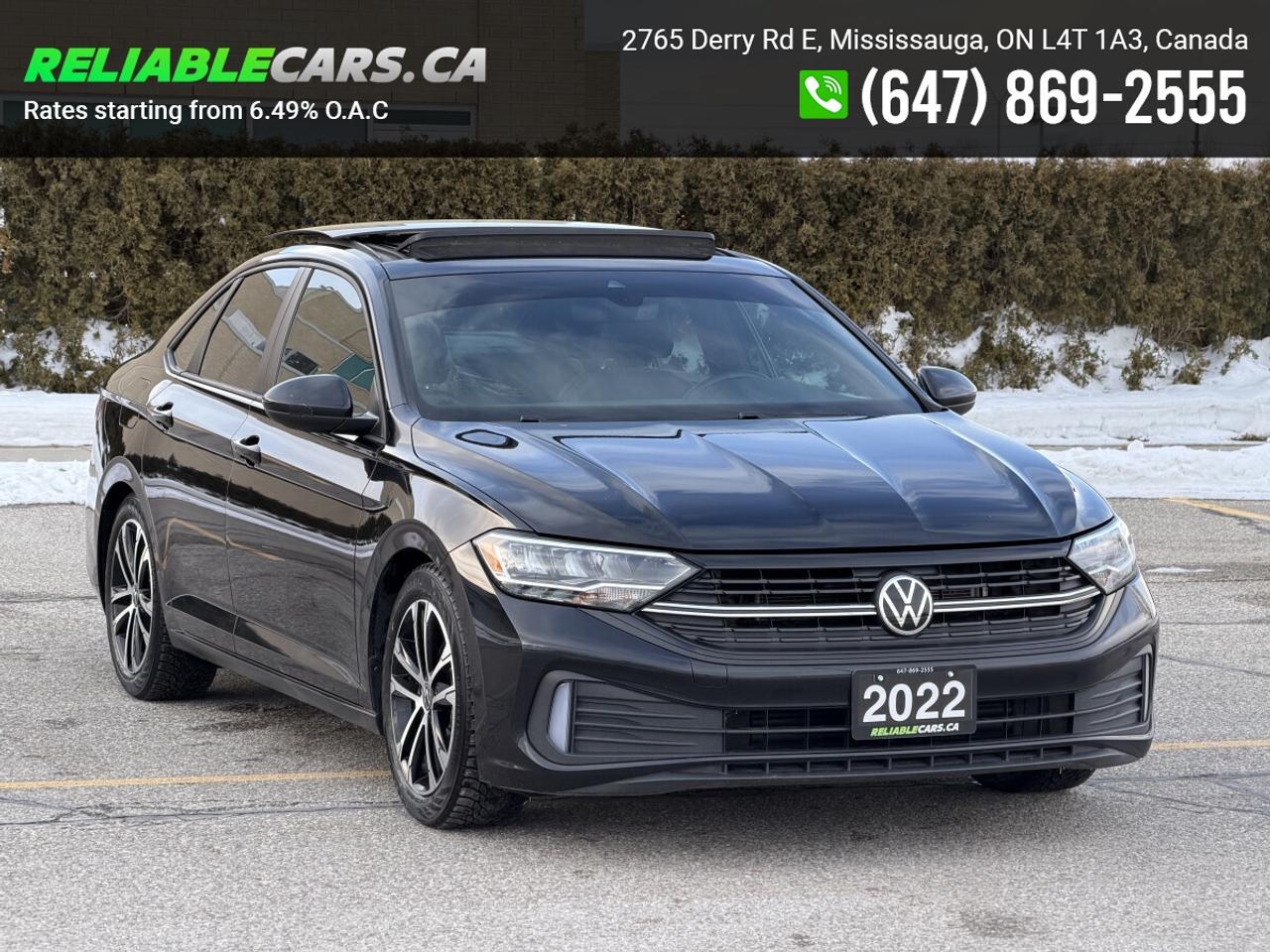 2022 Volkswagen Jetta COMFORTLINE | Sunroof | No-Accident | Leather Photo