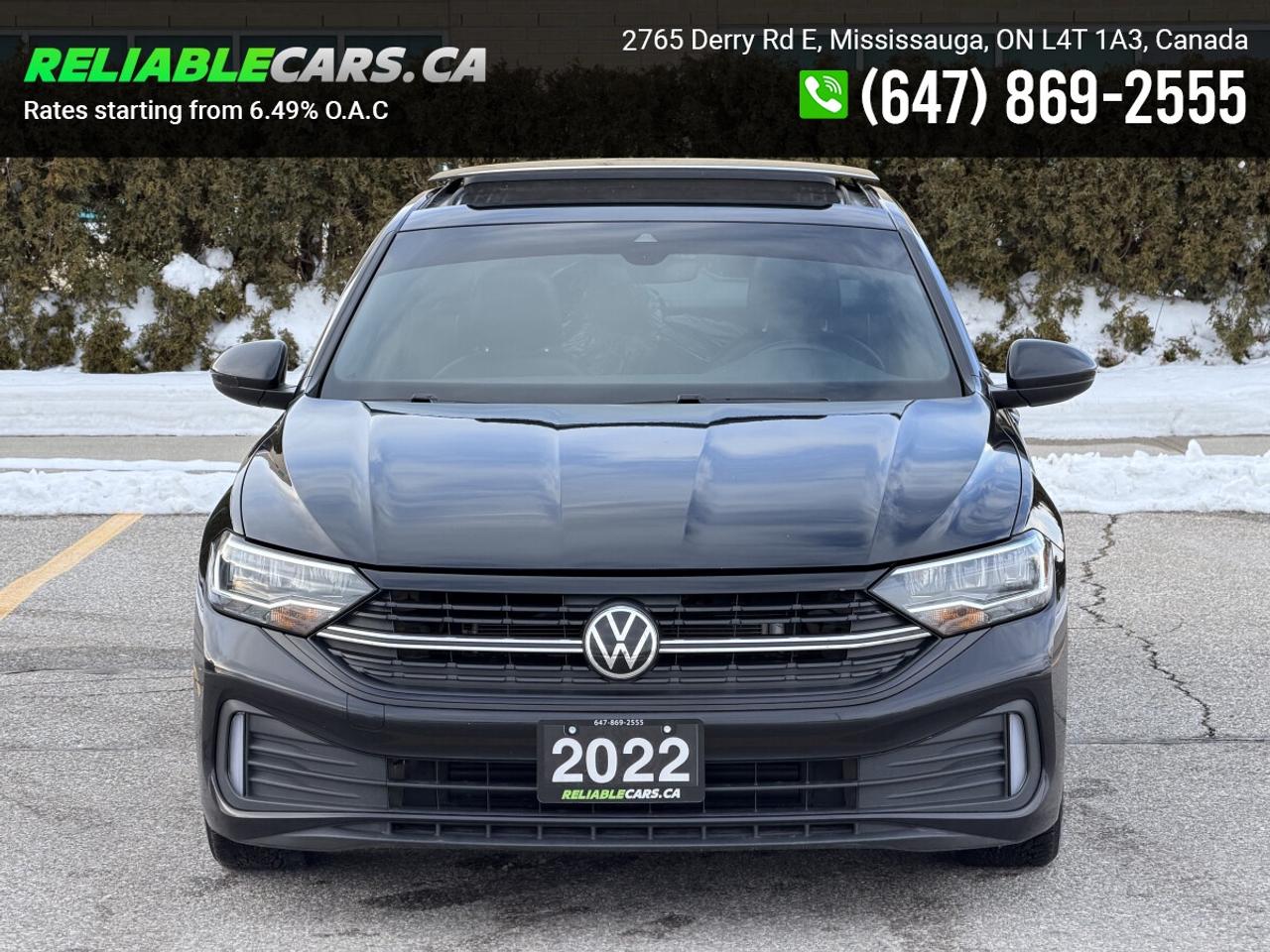 2022 Volkswagen Jetta COMFORTLINE | Sunroof | No-Accident | Leather Photo