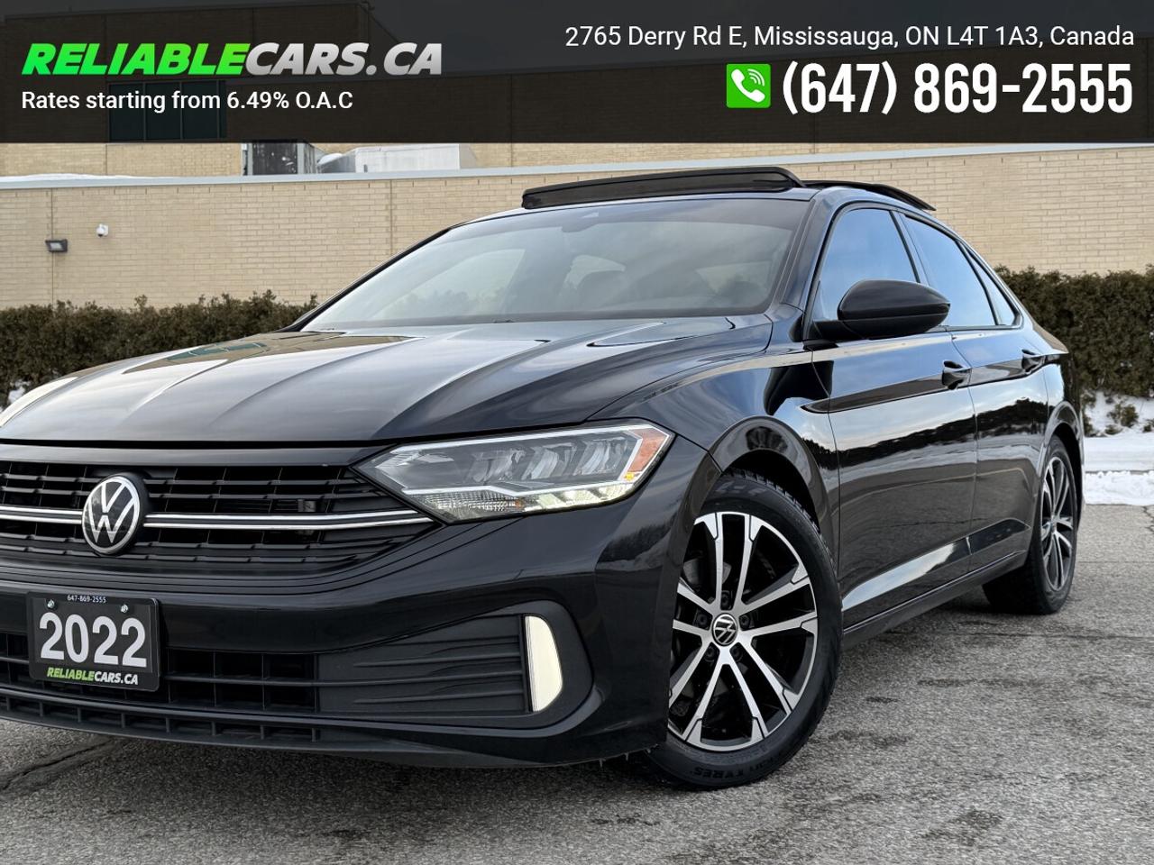 2022 Volkswagen Jetta COMFORTLINE | Sunroof | No-Accident | Leather Photo