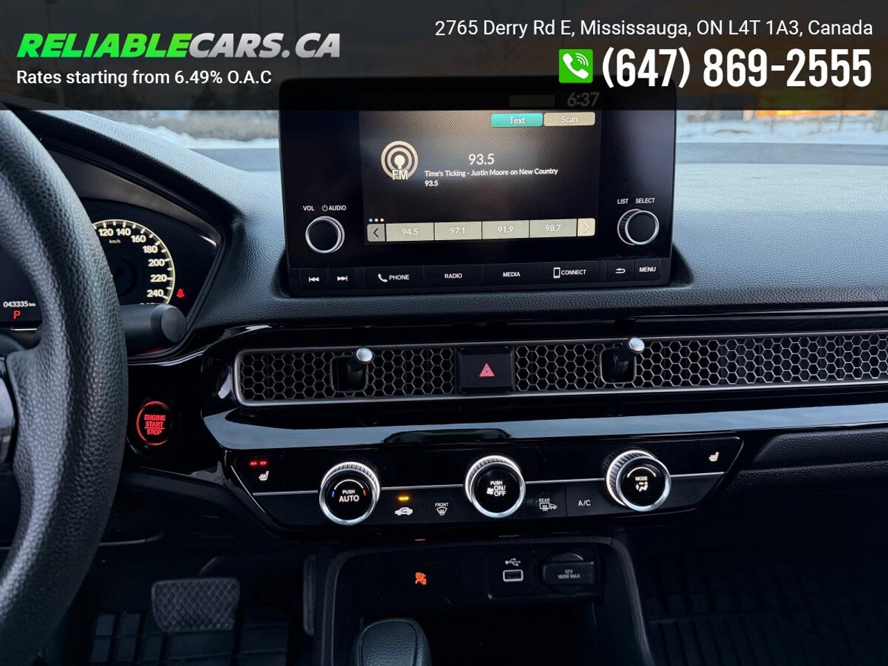 2022 Honda Civic LX | No-Accident | Honda Sensing Photo