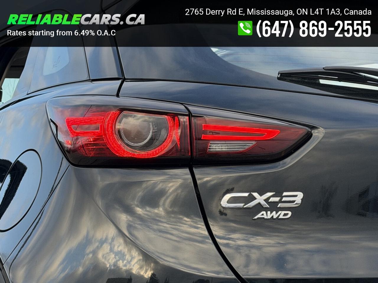 2019 Mazda CX-3 GT | AWD | No-Accident | Hud | Leather Photo